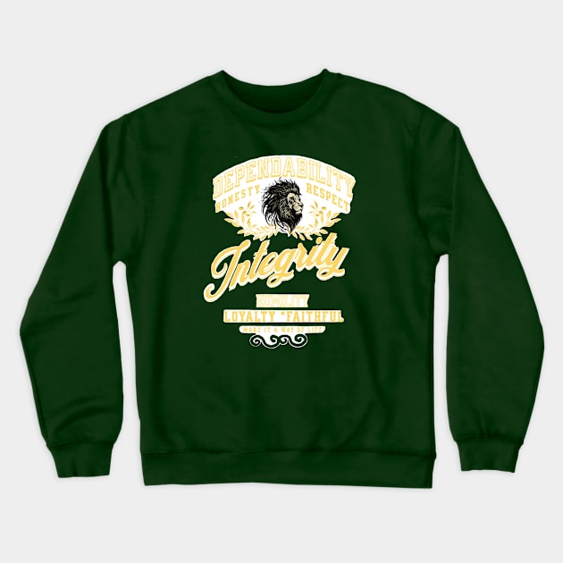 The Lion of Success Crewneck Sweatshirt by Salzanos